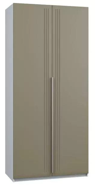 Шкаф двухдверный распашной Софттач Лайт дизайн 3