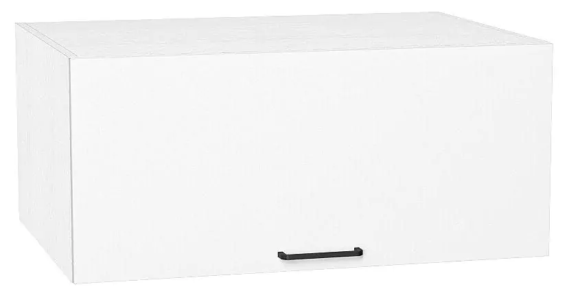 Шкаф верхний горизонтальный глубокий Флэт 800 White In 2S/Белый