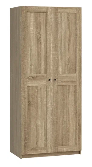 Шкаф Макс 2-х дверный со штангой дизайн 2