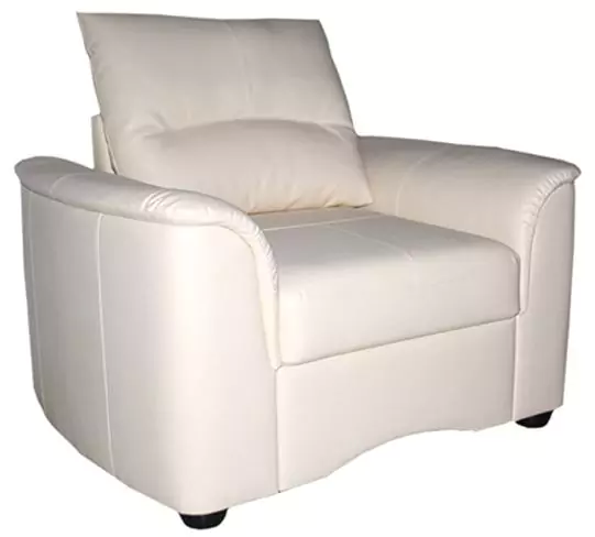 Кресло Фиджи кожаное дизайн 2