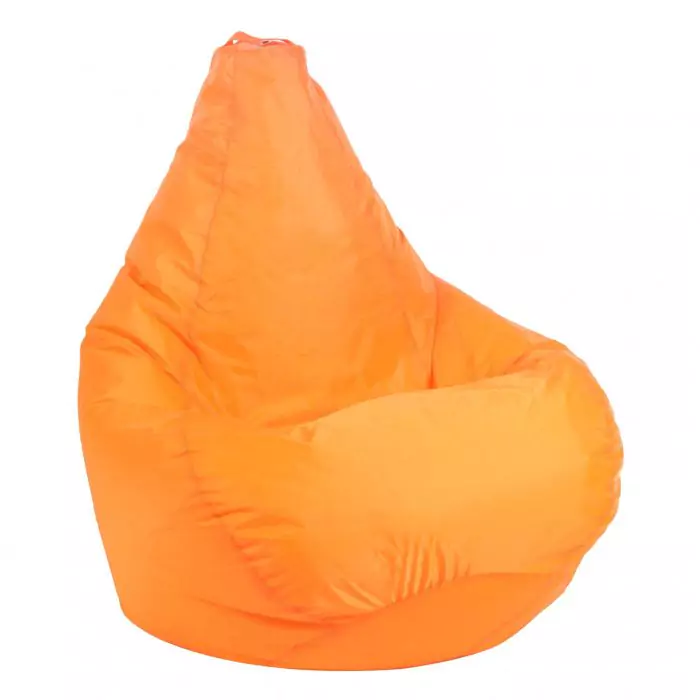 Кресло-мешок оранжевое однотон