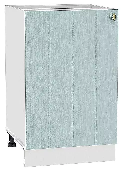 Шкаф нижний с 1-ой дверцей Прованс 600 Голубой/Белый