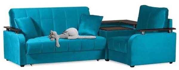 Угловой диван Неаполь дизайн 7 (Парма 112)