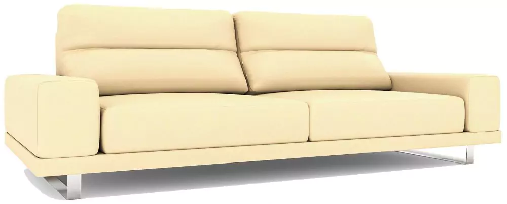 Прямой кожаный диван Рипозо (Лофт) дизайн 4