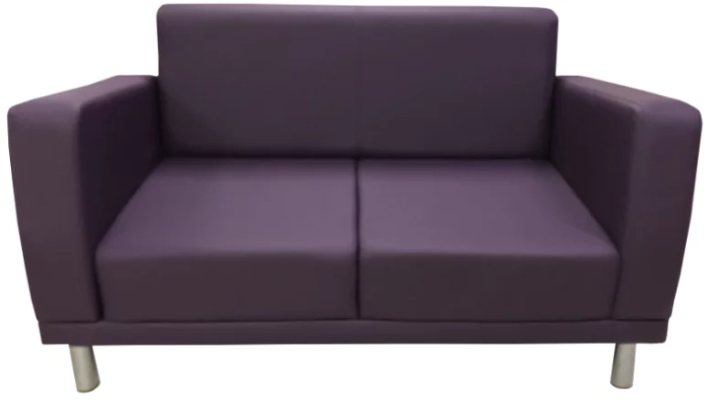 Диван Неаполь Люкс двухместный фиолетовый