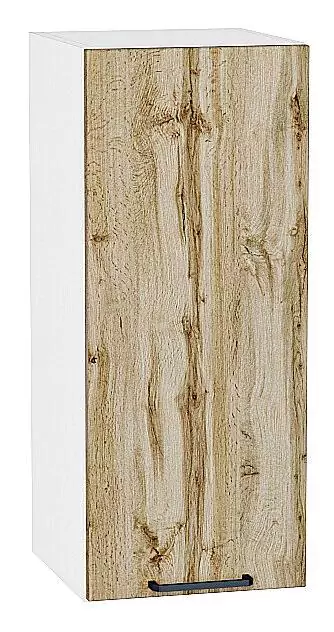 Шкаф верхний с 1-ой дверцей Флэт 720х300 Wotan Oak 2S/Белый