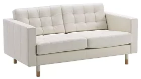 Кожаный диван 2хместный Морабо (Morabo) Без механизма 