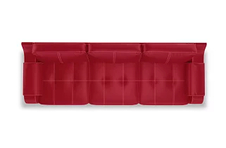 Кожаный диван Берета