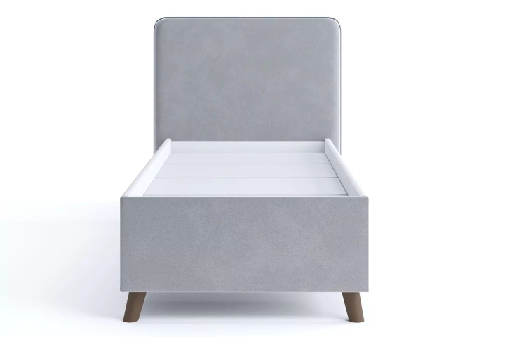 ф63 Интерьерная кровать Ванесса 80 с мягкой спинкой дизайн 4