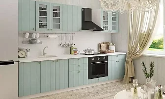 Кухня Прованс-01 Голубой/Белый