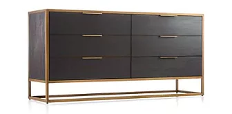 Комод на золотом каркасе KD-001