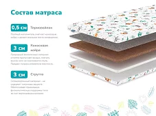 Матрас Димакс Детский Белый 