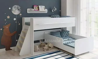Детская двухъярусная кровать Легенда 23.3 Кровати без механизма