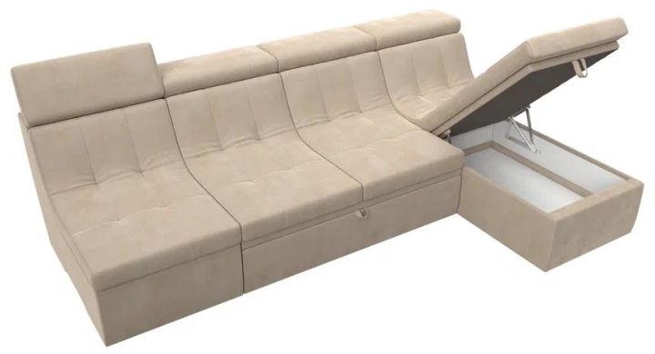ф13а Угловой модульный диван Холидей Люкс Дизайн 5 бок