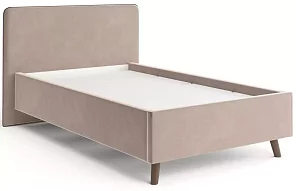 Интерьерная кровать Ванесса 120 с мягкой спинкой 