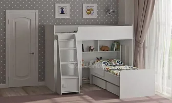 Двухъярусная кровать Легенда Кровати без механизма