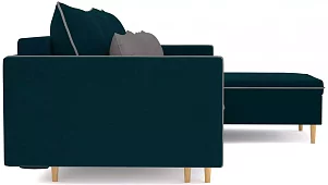 Угловой диван Рон Пантограф Зеленый