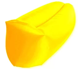 Надувной лежак AirPuf Желтый 