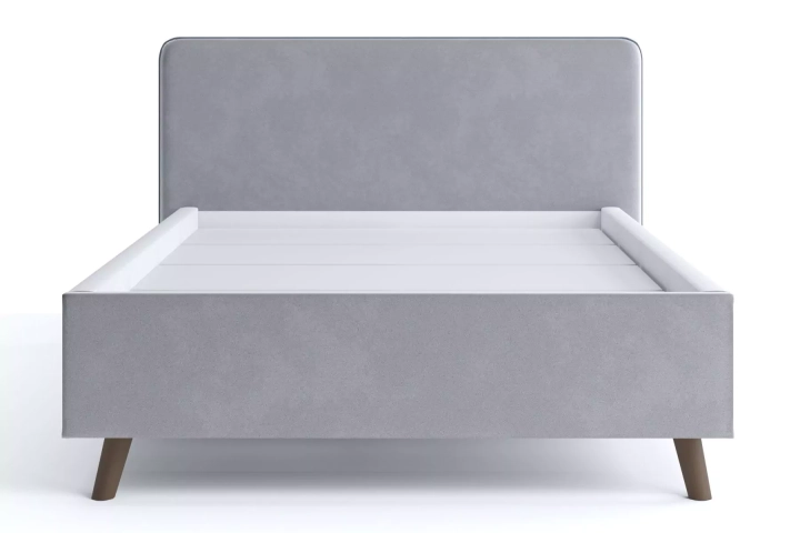 ф63 Интерьерная кровать Ванесса 140 с мягкой спинкой дизайн 4