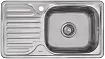 Мойка врезная 764218/0,6 1Ч1К (правая), Серый