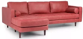 Угловой диван Жаклин 2 (Сканди) экокожа Пантограф 