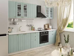 Кухня Прованс-01 Голубой/Белый 