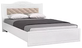 Кровать с мягкой спинкой 160 Монако МН-9+МН-9А 
