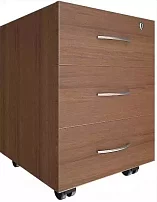 Тумба подкатная (3 ящика, с замком) Nova S