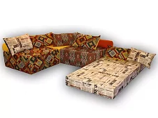 Угловой диван Маракеш Без механизма Коричневый