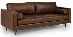 Прямой диван Жаклин 2 (Сканди) экокожа Пантограф 