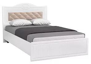 Кровать с мягкой спинкой 120 Монако МН-7+МН-7А Кровати без механизма 