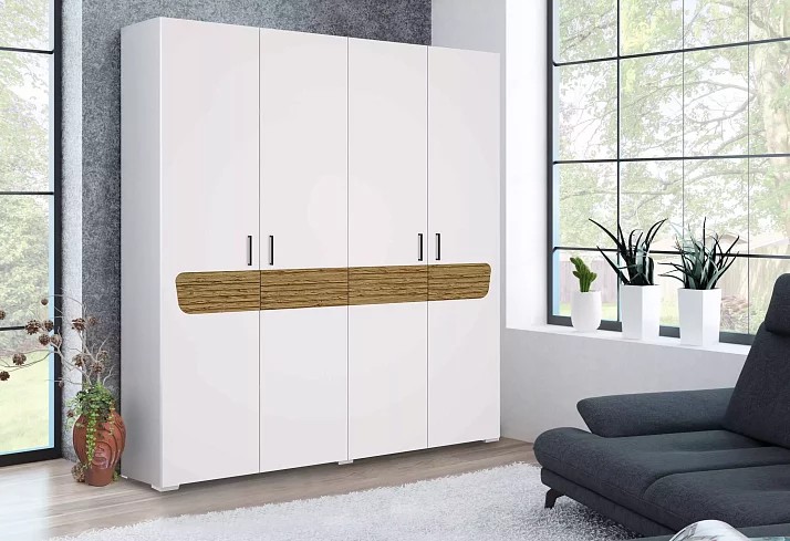 Шкаф 4-х створчатый Милана