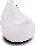 Кресло-мешок белое однотон